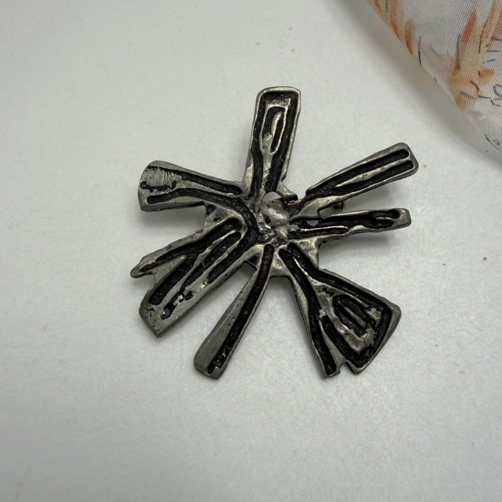 Vintage Robert Larin Brutalist Brooch #17SB